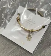 Alex And Ani Hand Of God Hamsa Bronze Charm And Bracelet New With Tags