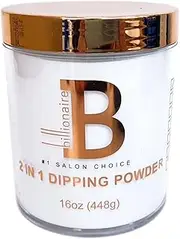 Billionaire Dip/Acrylic Powder - French White 16oz 448g