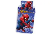 Spiderman Glow in the Dark Cotton Quilt Cover - Single Bed Set