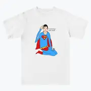 SUPER PANIC ATTACK MAN chris (simpsons artist) T-shirt