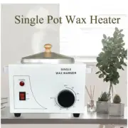 600ML 80℃ Single Pot Wax Warmer Electric Wax Hair Removal Machine 220V Heater