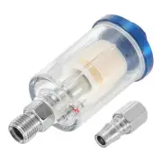 Water Oil Separator Filter, G 1/4" Male & Female Thread Spray Gun Filters