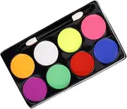 Halloween Body Paint Kit 8 Face Body Makeup Cream Non-smudge Long Lasting for Boys and Girls Adults Party Cosplay