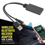 Usb Wireless Bluetooth 5.0 Transmitter Receiver For Car Music Audio Aux Adapter (for: Renault)