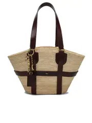 Chloé Large Kerala 25 Basket in Raffia
