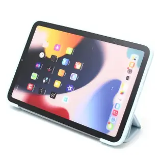 For iPad Mini 第六代 8.3吋 三摺平板保護殼/保護套(輕薄支架/平板收納皮套)