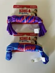 KONG Tugga Wubba Interactive Dog Toys Bundle New