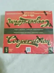 PANINI COOPERSTOWN BASEBALL 24 RETAIL PACK box