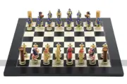 Italfama Crusaders v. Saracens Resin Chess Set - Board not included (UK)