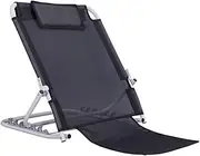 Bed Backrest Adjustable Sit-up Back Rest Back Support Rest with Headrest 6 Positions Adjustable Orthopedic Neck, Head Lumbar Support, 3 Colors