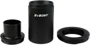 Metal Adapter and T2 T Ring Adapter 1.25 Inch Telescope Accessory for Cameras an