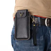 在飛比找ETMall東森購物網優惠-適用于三星note9真皮手機包穿皮帶橫款腰包腰掛式皮套