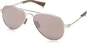 Under Armour Getaway M Sunglasses, Gold/Tuned Road Lens