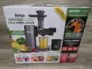 Ninja - NeverClog Cold Press Juicer - Charcoal - JC151