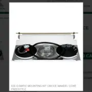 ICE-O-MATIC MOUNTING KIT CIM ICE MAKER / COKE FREESTYLE #KCFS91-22