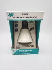 Hansgrohe 28497 SELECTA SHOWER HEAD White NOS