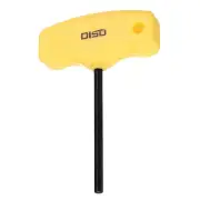 T-Handle Hex Key Wrench 4mm Metric T-Key Inner Hexagon Spanner, Black