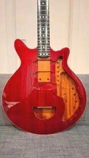 Brian May Queen Red Special Electric Guitar replica unfinished no hardware!