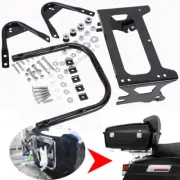 For Harley Detachable Two-up Tour Pack Mount Luggage Rack Docking Hardware Kit