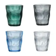 Unbreakable Wine Glass Acrylic Cups Shatterproof Frosted Beer Cup 220ml