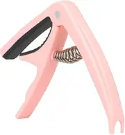 HAMPPLIES Guitar Capo for Acoustic Electric Guitars Tension Clamp Easy One Hand Operation Versatile Accessory for Ukulele Banjo Mandolin and More