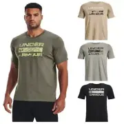Under Armour 1361903 Men's UA Stacked Logo Fill Short Sleeve Graphic T-Shirt