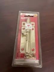 ACE 4” barrel bolt bright brass finish