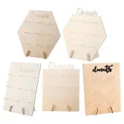 1/2pcs Donut Wall Display Stand For Party, Wedding, Event, Brunch, And Birthday
