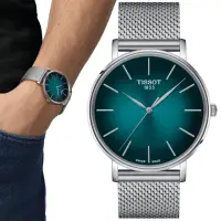 在飛比找momo購物網優惠-【TISSOT 天梭 官方授權】EVERYTIME 經典簡約