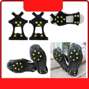 PE Anti Slip Crampons Wear-resistant Ice Snow Shoes Spikes Grips Cleats Winter