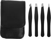 1Set Stainless Steel Eyebrow Tweezer Beauty Tool for Precision Grooming Durable and Safe Eyebrow Clips for Home Use for Eyebrow Shaping and Beauty Routine