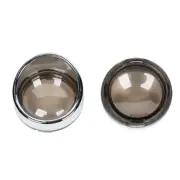2pcs Turn Signal Light Smoke Lens Cover For Harley Sportsters Softail 2000-2022