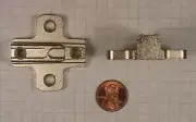 GRASS #961374 SLIDE-ON CONCEALED HINGE BASEPLATE, 9.3mm HEIGHT, WING-TYPE