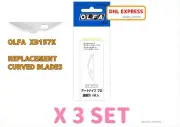 OLFA XB157K ART KNIFE PRO REPLACEMENT CURVED BLADES 3 PCS X 3 SET