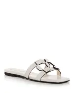 Simkhai Women's Monogram Slide Sandals