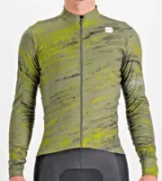 Sportful/Castelli Cliff Supergiara Thermal Jersey - AMAZING $60 off - Green