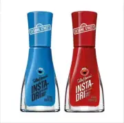 Sally Hansen Insta-Dri Sesame Street Nail Polish Collection - Elmo Loves Hue & C