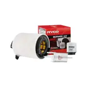 Ryco Oil Air Fuel Filter Service Kit for Volkswagen Caddy 2K Golf Mk VI 77 TSI
