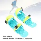 Short Ski Skates Adjustable Snow Skates for Skiing Enthusiasts