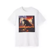 Godzilla Graphic Tee, Monster Movie Lover Shirt, Kaiju Fan Apparel, Retro Film