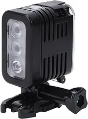 Dive Light, Camera Flash USB Rechargeable Battery Waterproof LED Video Lamp Underwater Diving Fill Light Waterproof Light Wide Angle for Sports Camera