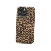 Brown Cheetah Print Leopard Phone Case for iPhone 14/iPhone 13 6.1 inch Retro