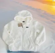 $99 Patagonia Kids Los Gatos Hoody Birch White Size XL (14) Jacket Coat