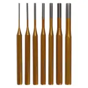 7PCS 2-10mm Roll Pin PunchTool Remover Heavy Duty Chisel Cone Punch Watch Repair