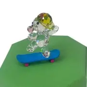 Swarovski Kris Bear Skater bear Figurine