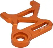 ZEISIU Motorcycle CNC 203mm To 220mm Rear Brake Disc Guard Cover Fit For Surron Fit For Sur-Ron Fit For Sur Ron Lightbee Light Bee X S Segway X160 X260 (Size : Orange)