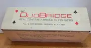 Vintage 1978 NOS - DuoBridge Real Contract Bridge For 2 Players Card game