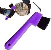 Hoof Picks for Horses, 2 in 1 Hoof Pick for Horse Cleaning, Hoof Pick for Horse Cleaning, Horse Hoof Polish, Hoof Pick with Brush, Ergonomic Handle for Kids, Boys, Girls Borato