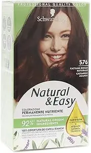 Natural and easy hair dye 576 Casto natural red