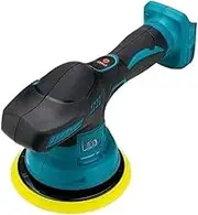 Car Polishing Machines 8Gear Digital Display Cordless Car Polisher Electric Polisher Auto Car Waxing Polishing Machine For 18V Battery Pin Polishing Machines(1 Battery)